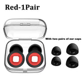 Silicone Sleeping Noise Reducing Earplugs Set Swimming Noise Reducing Earplugs Soundproof Noise Canceling Mute Earplugs